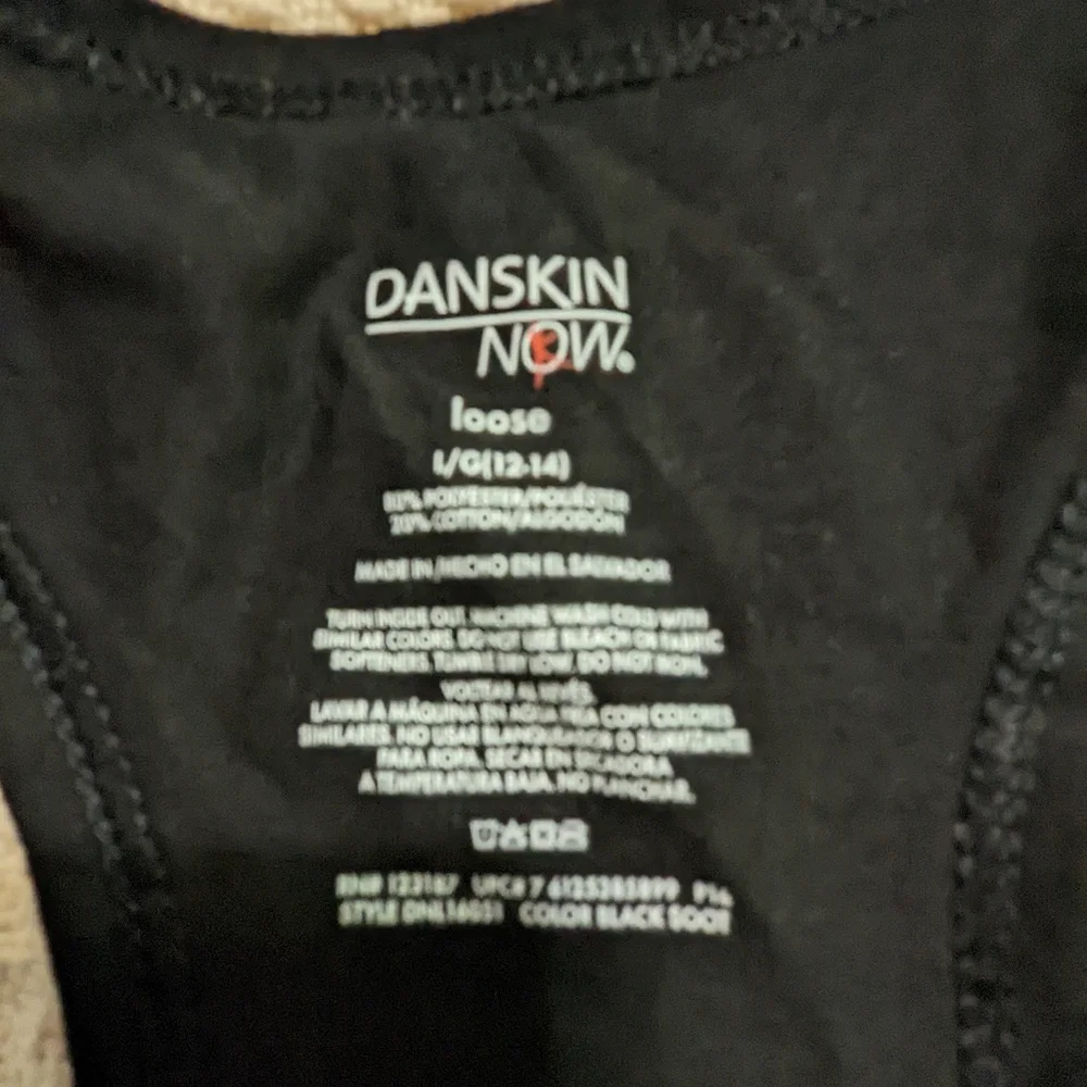 Women's Large Danskin Mind Over Matter loose tank top - Picture 3 of 3